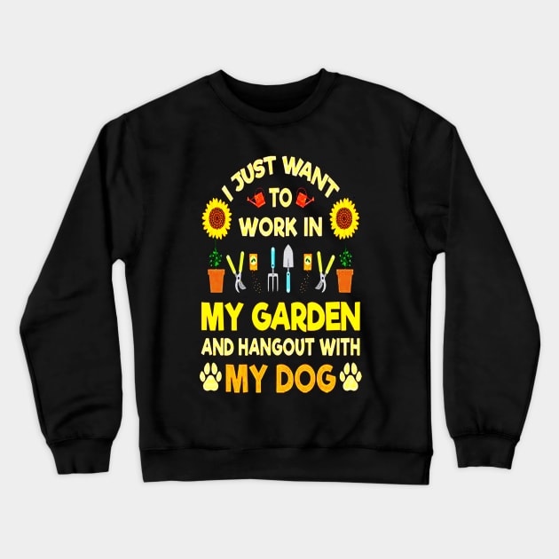 Gardening Crewneck Sweatshirt by dgimstudio44